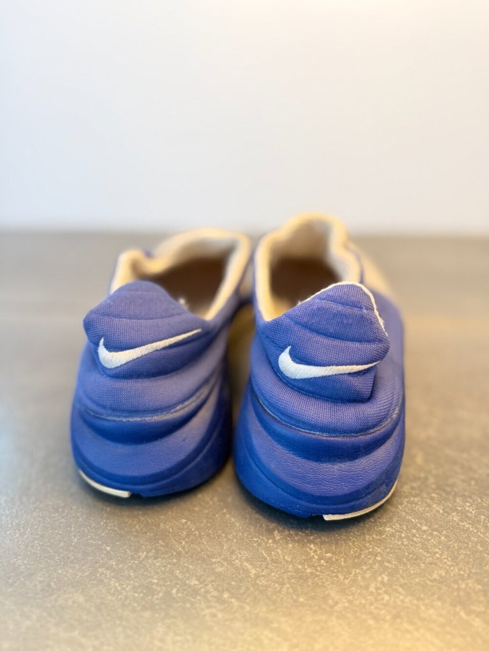 Vintage Nike Air Presto Chanjo Slip-On Shoes Men’s Large White Blue 104279-011 - Picture 2 of 5